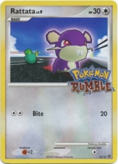 Rattata 15/16 Cosmos Holo Promo - Pokemon Rumble